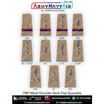 ITBP Rank Epaulette : ArmyNavyAir.com