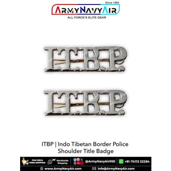 ITBP Shoulder Title Badge : ArmyNavyAir.com