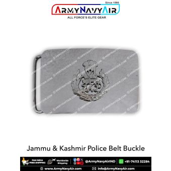 Jammu Kashmir Police Belt Buckle : ArmyNavyAir.com