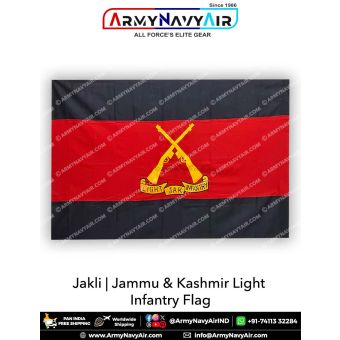 Indian Army JAKLI Flag : ArmyNavyAir.com