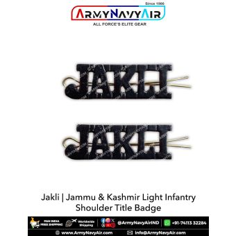 JAKLI Infantry Shoulder Title Badge : ArmyNavyAir.com