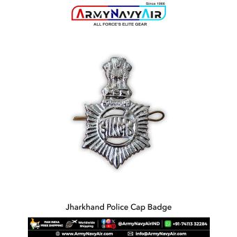 Jharkhand Police Cap Badge : ArmyNavyAir.com