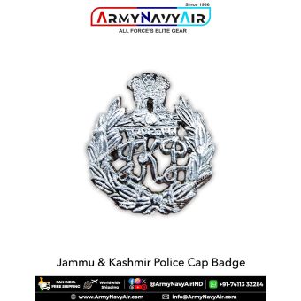 Jammu Kashmir Police Cap Badge : ArmyNavyAir.com