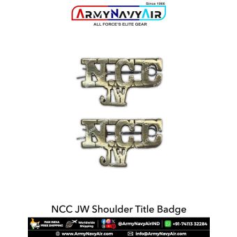 NCC JW Shoulder Title Badge : ArmNavyAir.com