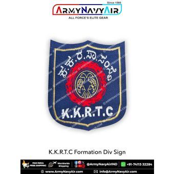 KKRTC Formation Div Sign : ArmyNavyAir.com