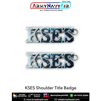 KSES Shoulder Title Badge : ArmyNavyAir.com