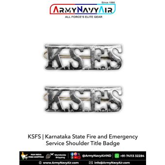 KSFS Shoulder Title Badge : ArmyNavyAir.com
