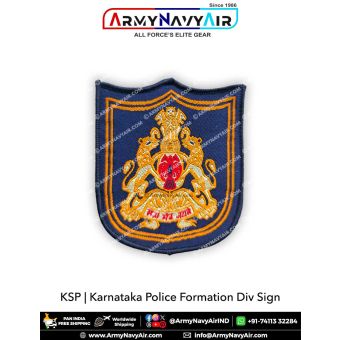 Karnataka Police Formation Div Sign : ArmyNavyAir.com