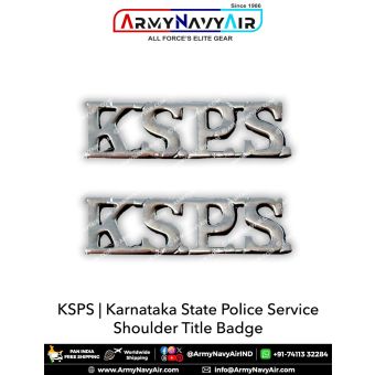 KSPS Shoulder Title Badge : ArmyNavyAir.com