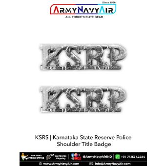 KSRP Shoulder Title Badge : ArmyNavyAir.com