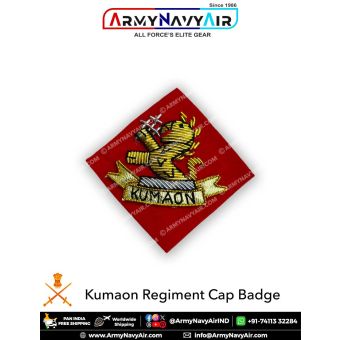 Kumaon Regiment Cap Badge : ArmyNavyAir.com