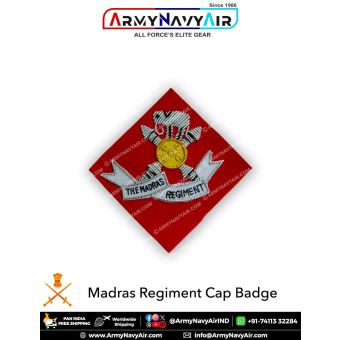 Madras Regiment Cap Badge : ArmyNavyAir.com