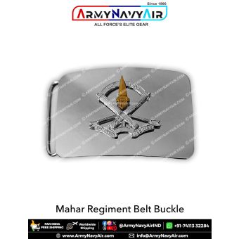 Mahar Regiment Belt Buckle : ArmyNavyAir.com