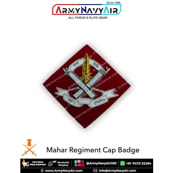 Mahar Regiment Cap Badge : ArmyNavyAir.com