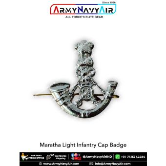 Marathali Infantry Cap Badge : ArmyNavyAir.com