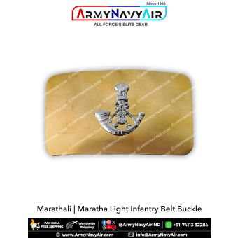 Marathali Infantry Belt Buckle : ArmyNavyAir.com