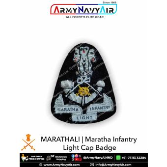 Marathali Cap Badge : ArmyNavyAir.com