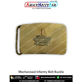 Mechanised Infantry Belt Buckle : ArmyNavyAir.com