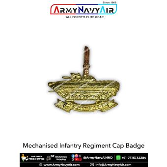 Mechanised Infantry Cap Badge : ArmyNavyAir.com