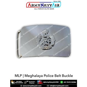 Meghalaya Police Belt Buckle : ArmyNavyAir.com