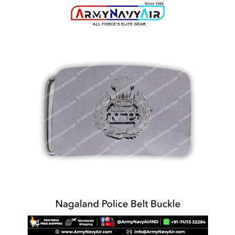 Nagaland Police Belt Buckle : ArmyNavyAir.com
