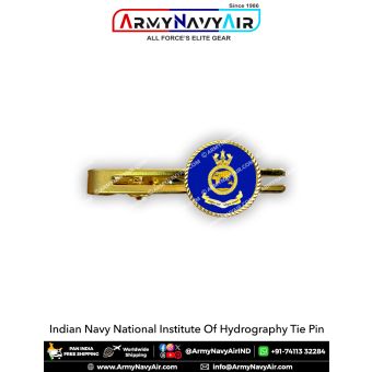 National Institute Of Hydrography Tie Pin : ArmyNavyAir.com