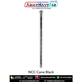 NCC Cane Black : ArmyNavyAir.com