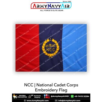 Personalised NCC Flag Embroidery : ArmyNavyAir.com