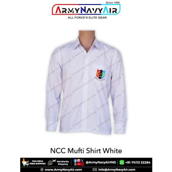 NCC Formal Shirt White : ArmyNavyAir.com
