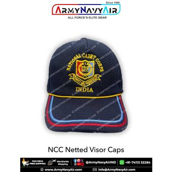 NCC Netted Visor Cap : ArmyNavyAir.com