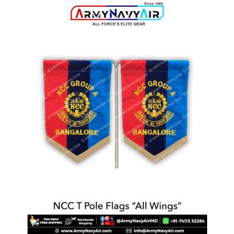 NCC T Pole Flags "All Wings" : ArmyNavyAir.com