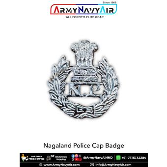 Nagaland Police Cap Badge : ArmyNavyAir.com