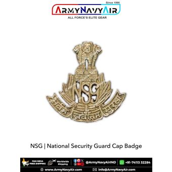 NSG Cap Badge : ArmyNavyAir.com