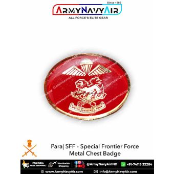 Para | SFF - Special Frontier Force Metal Chest Badge: ArmyNavyAir.com