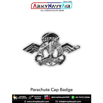Parachute Cap Badge : ArmyNavyAir.com