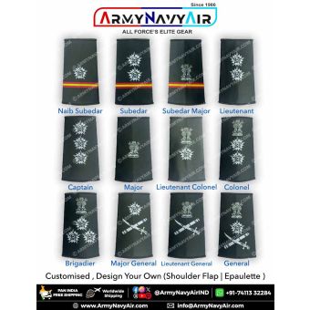 Customised, Design Your Own (Shoulder Flap | Epaulette) : ArmyNavyAir.com