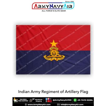 Indian Army Artillery Flag : ArmyNavyAir