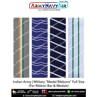 Buy Military Ribbons : ArmyNavyAir.com from ArmyNavyAir – Defence, NCC, Scouts & Military Gear Supplier Since 1986