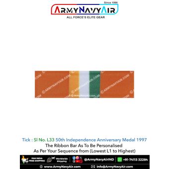 (L33) 50th Independence Anniversary 1997 : ArmyNavyAir.com