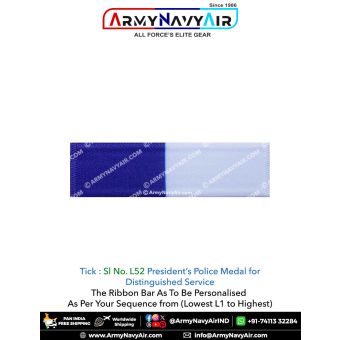 (L52) President's Police Distinguished Service Ribbon Bar : ArmyNavyAir.com