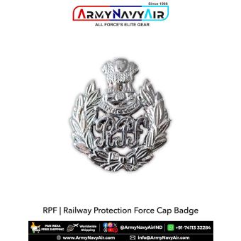 RPF Cap Badge : ArmyNavyAir.com