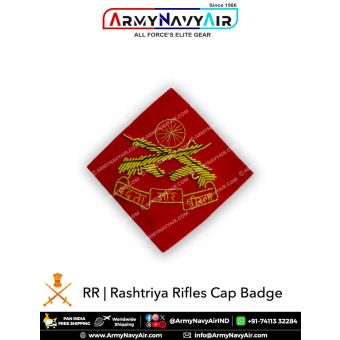 RR | Rashtriya Rifles Cap Badge : ArmyNavyAir.com