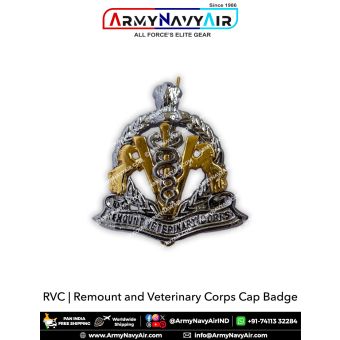 RVC Cap Badge: ArmyNavyAir.com