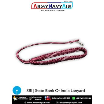 SBI | State Bank of India Security Guard Uniform | Dress Accessories : ArmyNavyAir-Lanyard