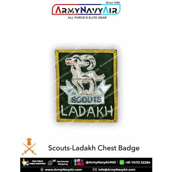 Scouts-Ladakh Chest Badge : ArmyNavyAir.com