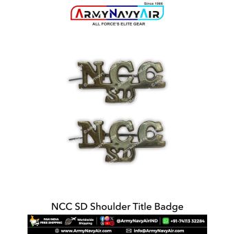 NCC SD Shoulder Title Badge : ArmNavyAir.com