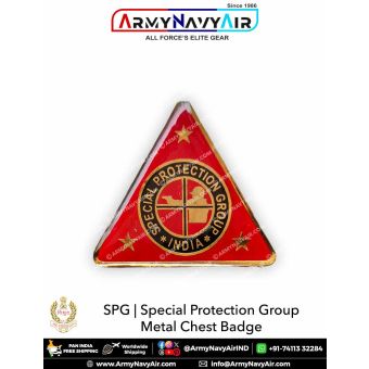 SPG | Special protection Group Metal Chest Badge : ArmyNavyAir.com