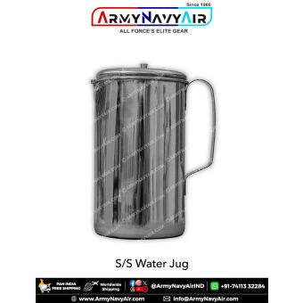 Military Steel Water Jug : ArmyNavyAir.com