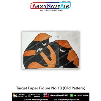 Target paper Fig No13 (Old Pattern) (Pack Of 100) : ArmyNavyAir.com
