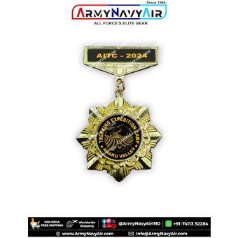 Trekking Expedition Camp AITC 2024 Araku Valley Ncc Medal Camp Badge- ArmyNavyAir.com